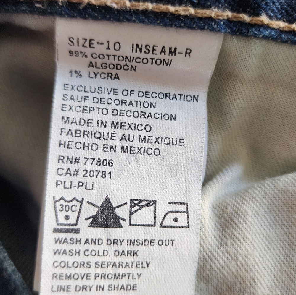 Tommy Hilfiger 10R bootcut jeans 30 inseam - Picture 2 of 6